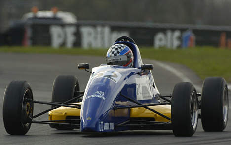 Nicki Thiim er på hjemmebane, når talenterne i Formel Ford i weekenden kæmper på Padborg Park.